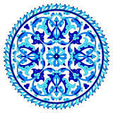 artistic ottoman pattern series seventy eight one version