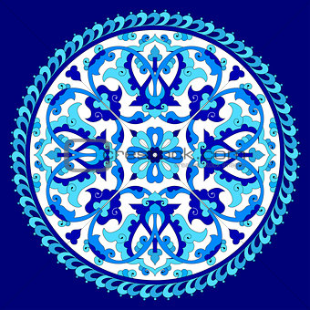artistic ottoman pattern series seventy eight one