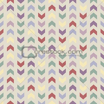 Wrapping chevron tile vector colorful pattern
