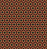 Hexagons and triangles pattern. Seamless geometric texture.