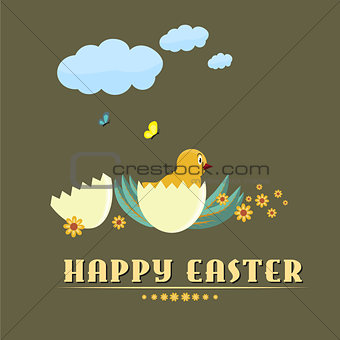 Happy easter background #2