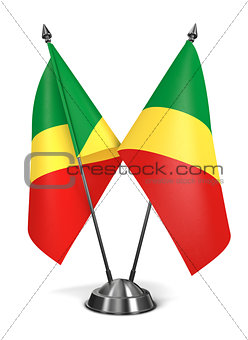 Republic Congo - Miniature Flags.