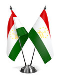 Tajikistan - Miniature Flags.