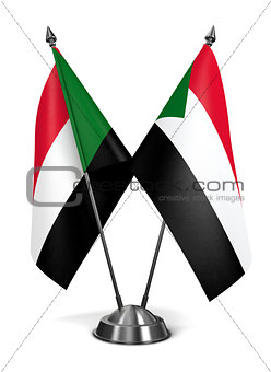 Sudan - Miniature Flags.