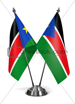 South Sudan - Miniature Flags.