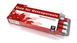 Cure for Osteoporosis - Pack of Pills.