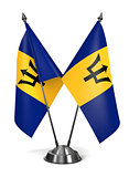 Barbados - Miniature Flags.