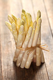 bunch of white asparagus, spargel