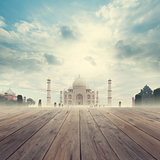 Taj Mahal India Sunrise 