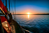 Sunrise from yacht