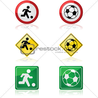 Soccer signs