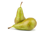 Two green pears