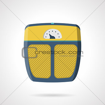 Flat vector icon for weigh scale