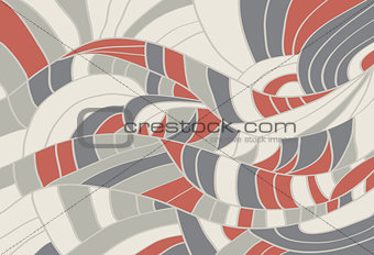 Abstract retro vector background