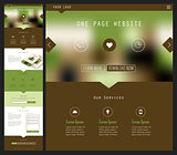 One Page Website Design