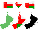 Oman map