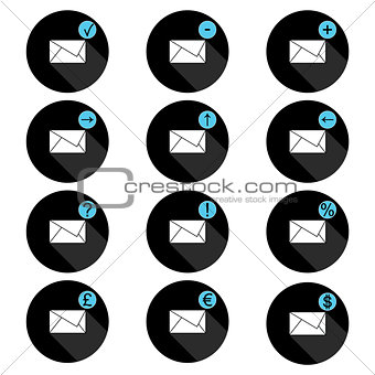 Correspondence set of icons