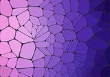Flat Style. Violet mosaic abstract background