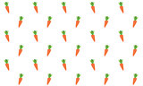 Carrots seamless background