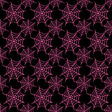 seamless pattern with spiderweb