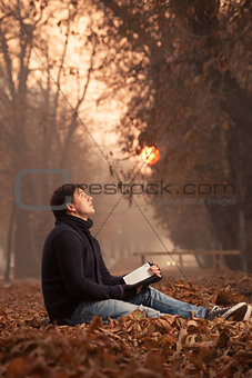Reading outside