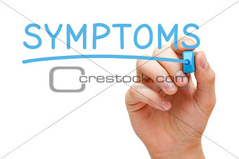 Symptoms Blue Marker