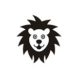 Lion face icon