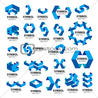 biggest collection of vector logos of geometric modules
