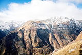 Caucasus mountains in Georgia 