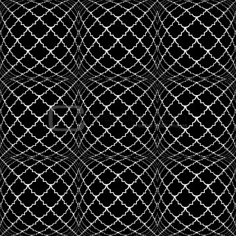 Design seamless monochrome convex pattern