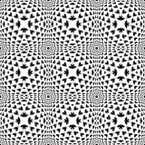 Design seamless convex monochrome pattern