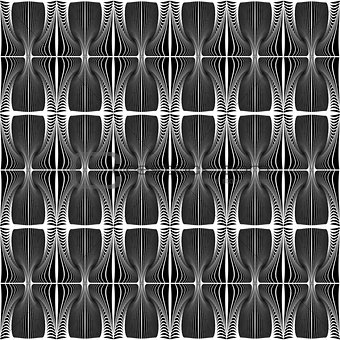 Design seamless striped decorative pattern