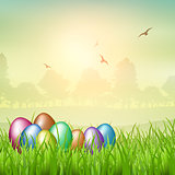 Easter egg backgroubnd