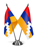 Nagorno Karabakh - Miniature Flags.