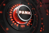 Panic Controller with Glowing Red Lights.