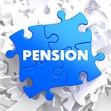 Pension on Blue Puzzle.