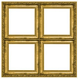 Golden quadruple frame 
