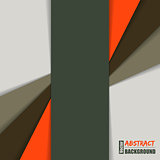 Abstract brochure with shadow stripes