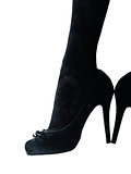 woman legs silhouette