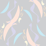 Abstract Sea Horse Pattern