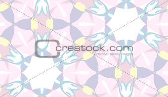 Seamless Pink Floral Pattern