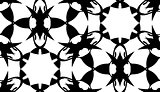 White and Black Repeating Pattern
