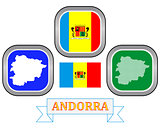 map of Andorra