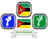 symbol of MOZAMBIQUE