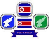 Map of North Korea