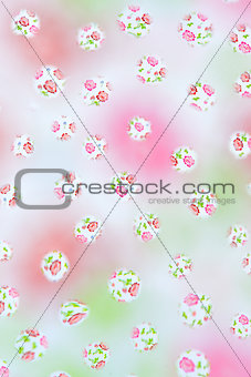 pattern background with flowers