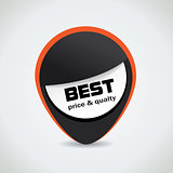 Best price and quality bubble
