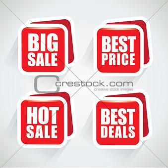 Big sale and best deal special offer bubble set