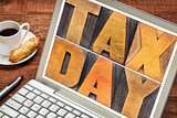 tax day - financial concept