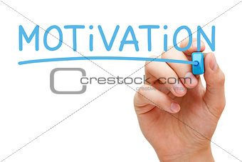 Motivation Blue Marker